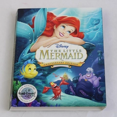 Disney The Little Mermaid 30th Anniversary Edition W/DVD Blu-Ray & Gallery Book