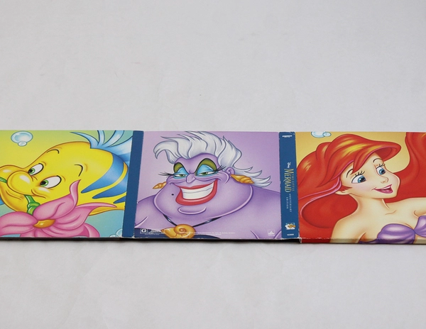 Disney The Little Mermaid 30th Anniversary Edition W/DVD Blu-Ray & Gallery Book