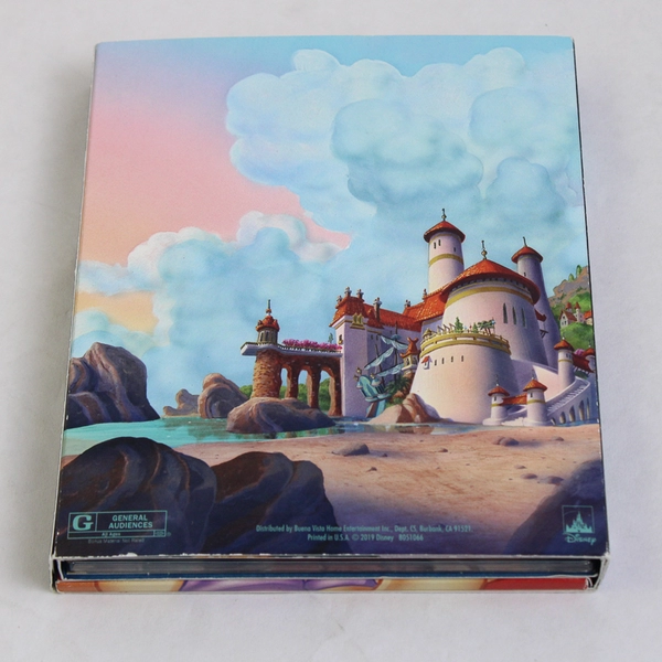 Disney The Little Mermaid 30th Anniversary Edition W/DVD Blu-Ray & Gallery Book