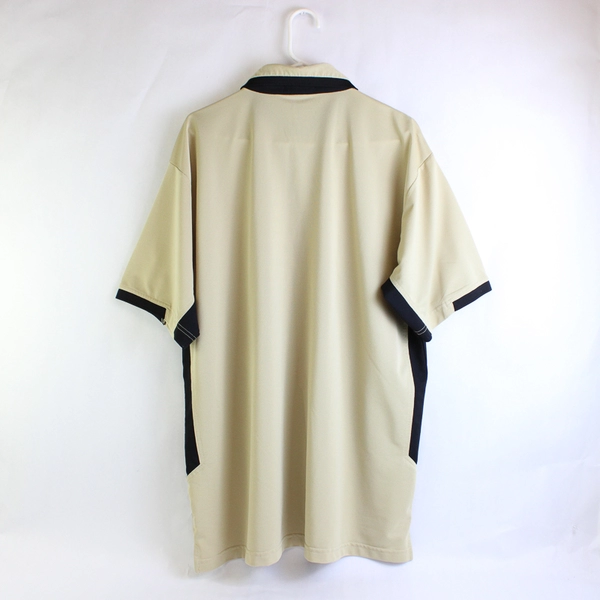Port Authority Embroidered Alaska Beige and Black Polo Men's 2XL