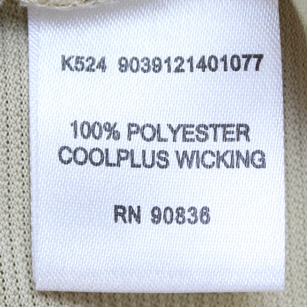 Port Authority Embroidered Alaska Beige and Black Polo Men's 2XL