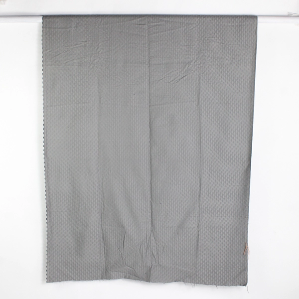 1 Pc Heavyweight Ribbed Velvet Woven Upholstery Fabric 45" W x 2.5 Yds Gray