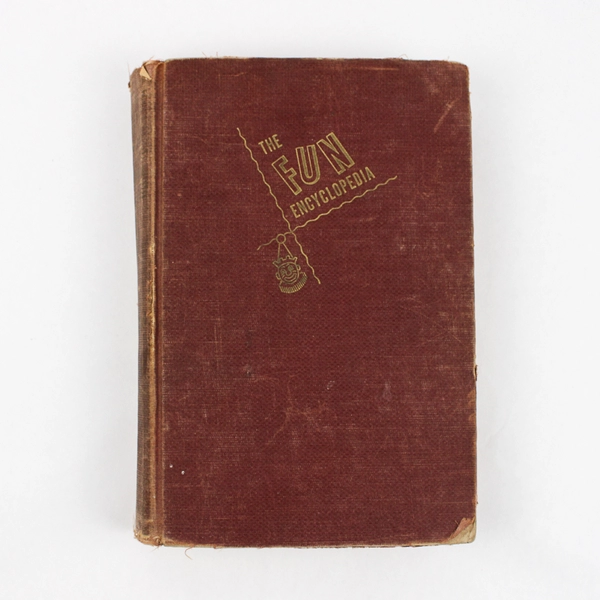 Vintage The Fun Encyclopedia by E O Harbin 1940 Hardcover