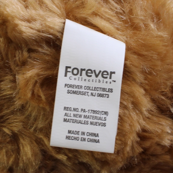 Forever Collectibles Golden Brown Teddy Bear 12 Inch