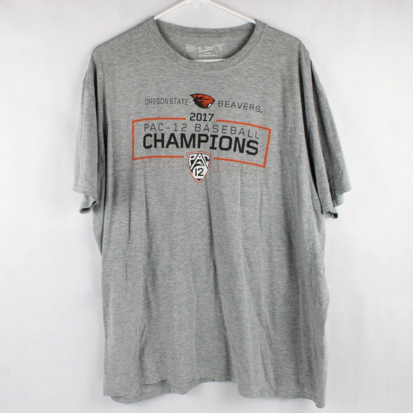 The Victory Oregon State University Gray Baseball T-Shirt Men's 2XL