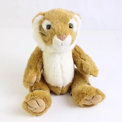 Vintage Semo Germany Poseable Tiger Cub Plush 11.5 inch