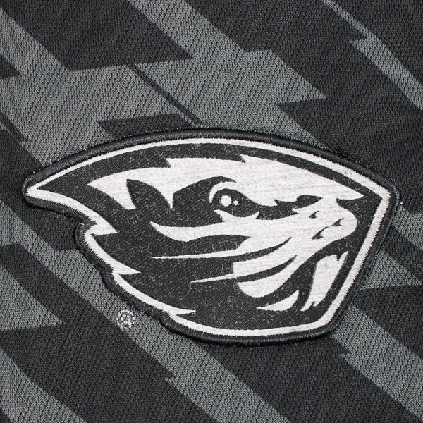 Nike Dri-Fit Oregon State University Black and Gray Polo Men's 2XL