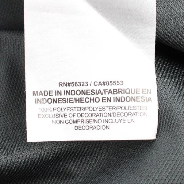 Nike Dri-Fit Oregon State University Black and Gray Polo Men's 2XL