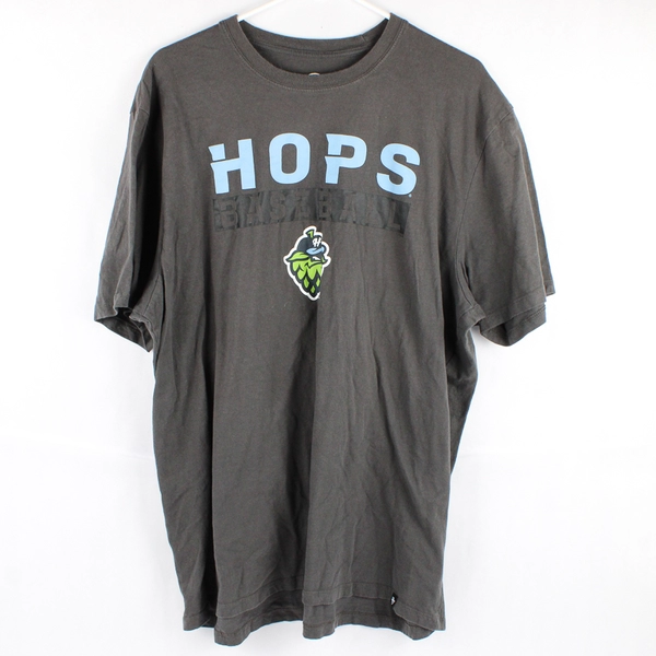 '47 Hillsboro Hops Dark Gray Cotton Baseball T-Shirt Men's Size 2XL