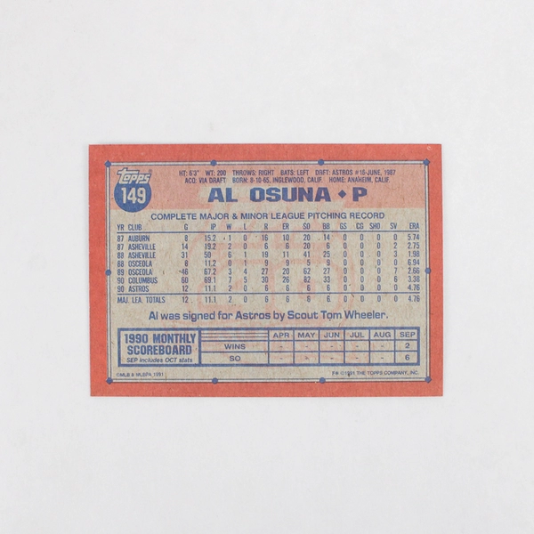 Lot of Vintage 36 1980s & 90s Baseball Cards Houston Astros