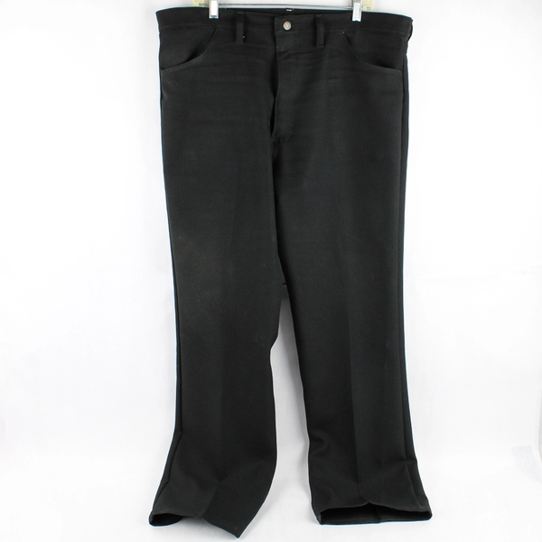 Wrangler Solid Black Pants Men's W40" x L32"