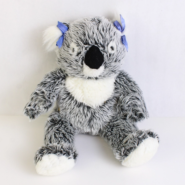 Build A Bear Workshop Plush Koala 15” Gray Black White 