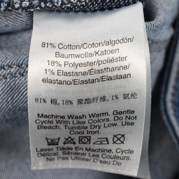 DKNY Cuffed Bermuda Jean Shorts Medium Wash Women's Size 30/10