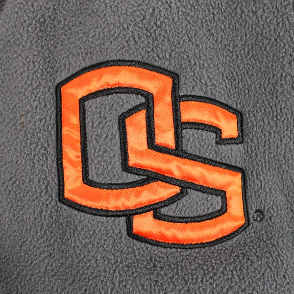 G-III Sports by Carl Banks Gray Fleece Vest Men's Size 2XL