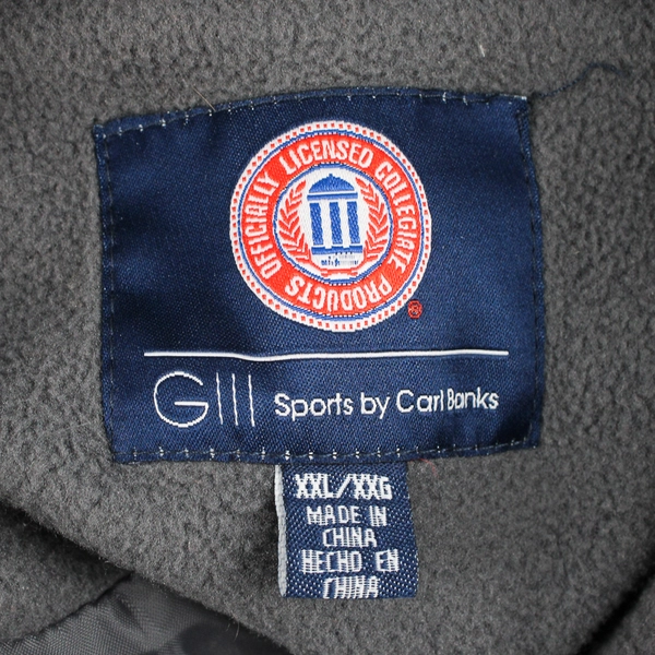 G-III Sports by Carl Banks Gray Fleece Vest Men's Size 2XL