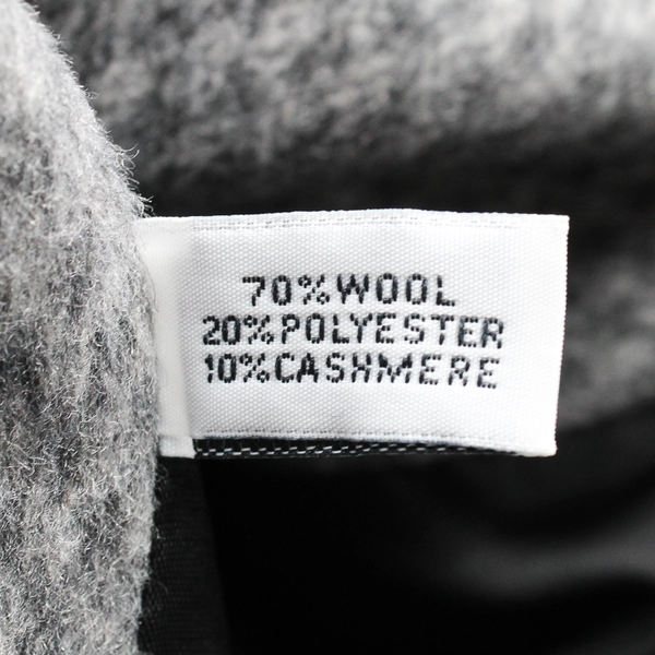 Albert Nipon Gray Wool Blend Trench Coat Women's Size 8