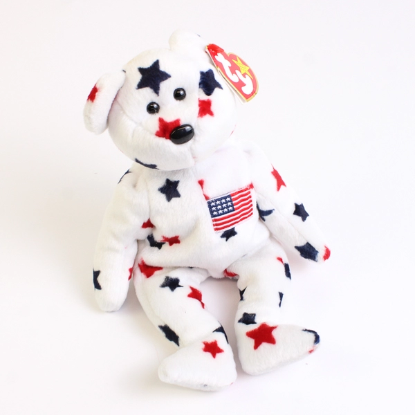 TY Beanie Babies Glory the Bear 8" Stuffed Toy