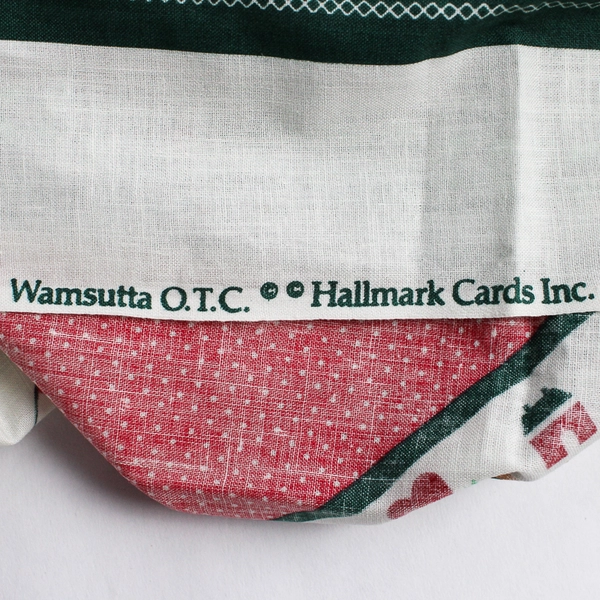 Wamsutta Hallmark Christmas Apron Panel Woven Lightweight Cotton Fabric UNCUT