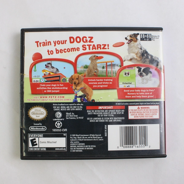 Petz: Dogz Talent Show Nintendo DS Game 2009