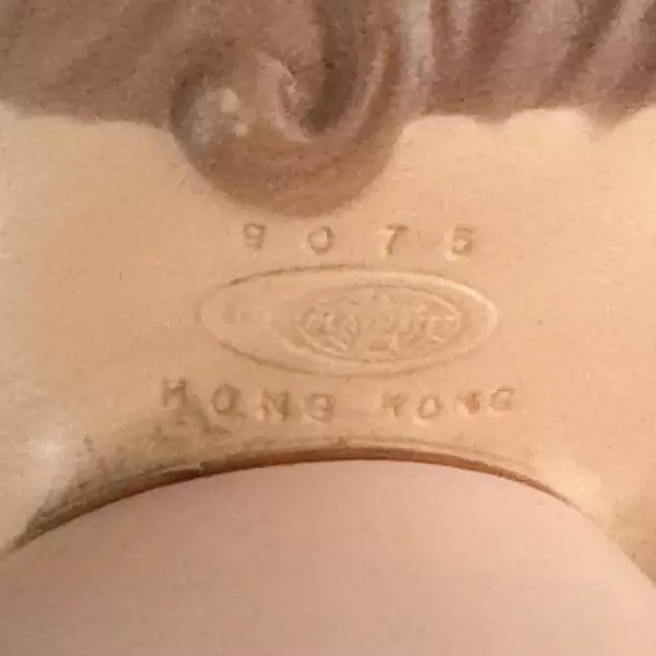 Lot of 2 Playmate Baby Crawl Away Dolls 9075 For Parts or Repair