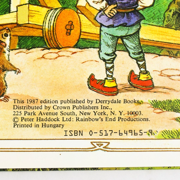 Toddy and the Fox Illustrated and Written by John Patience 1987 HC Rainbow's End