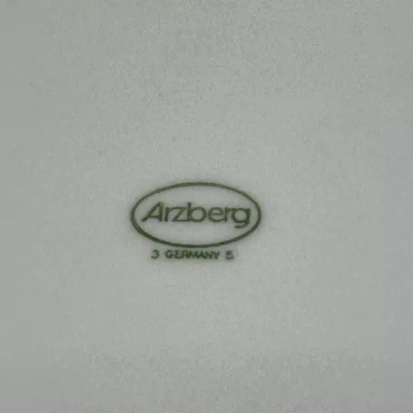 Vintage Hand Painted Arzberg China Floral Plate 7.5 Inch Germany