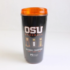 Gordon Sinclair OSU Beavers NCAA Champions Plastic Coffee Mug Baseball