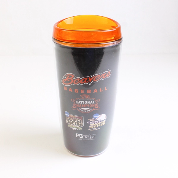 Gordon Sinclair OSU Beavers NCAA Champions Plastic Coffee Mug Baseball