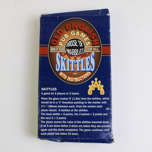 House of Marbles Old English Pub Games Skittles