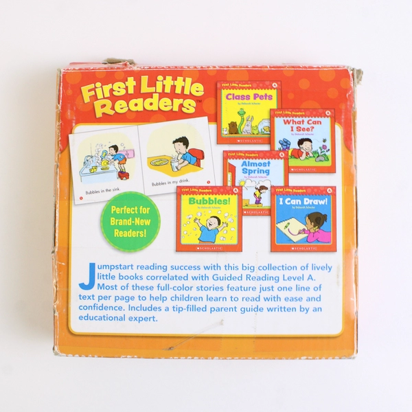 Scholastic First Little Readers 25 Book Box Set by Deborah Schecter 2010