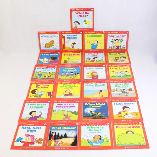 Scholastic First Little Readers 25 Book Box Set by Deborah Schecter 2010