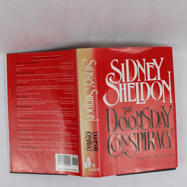 The Doomsday Conspiracy by Sidney Sheldon 1991 1st Edition Hardcover Dust Jacket