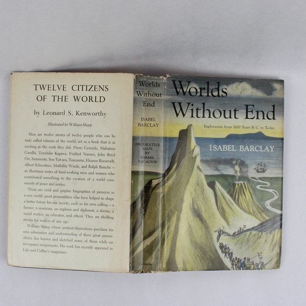 Worlds Without End By Isabel Barclay 1956 Hardcover Dust Jacket
