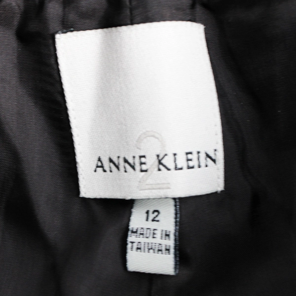 Annie Klein Women Black Modern Fit Suit Pants Size 12