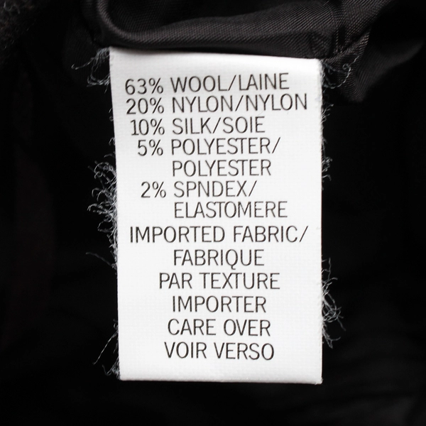 Annie Klein Women Black Modern Fit Suit Pants Size 12