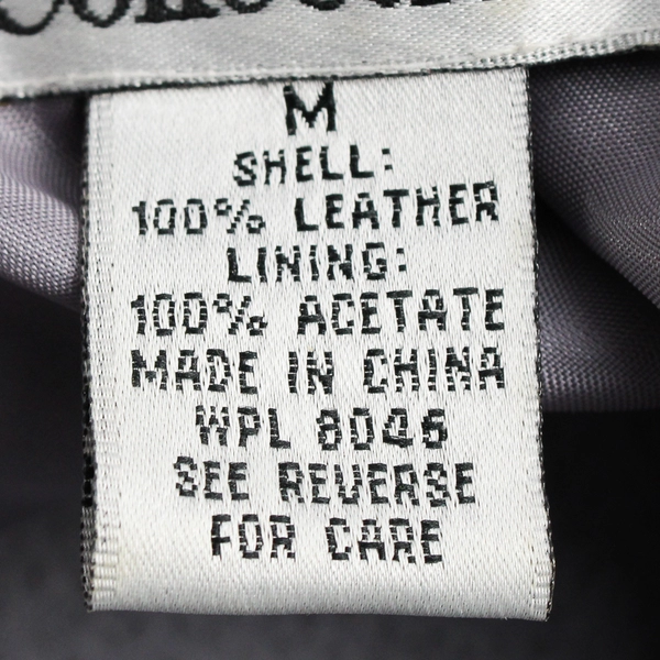 Style & Co. Collection Leather Gray Blazer Women's Jacket Button Up Size M