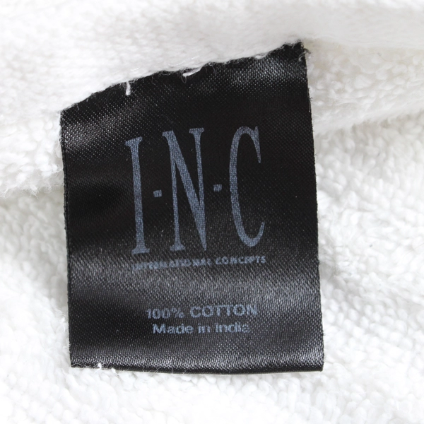 Lot of 2 INC White Standard Bath Towel 27x54in