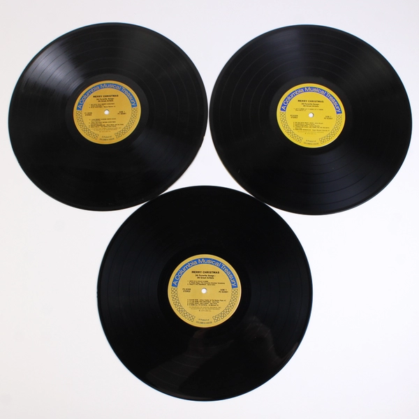 Merry Christmas 36 Favorite Songs Box Set Columbia House 1975 Compilation