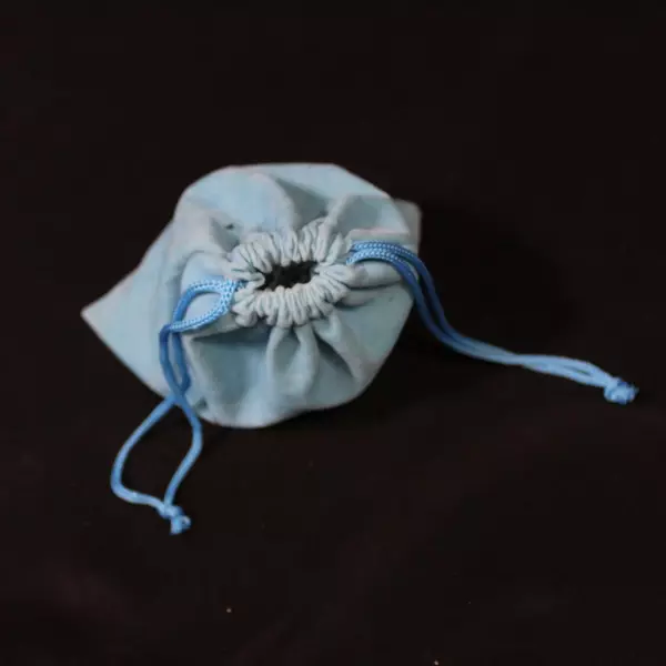 33 Piece Metal Brain Teaser Puzzle With Blue Velvet Bag