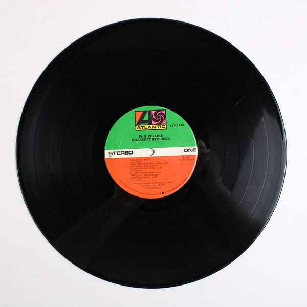 Phil Collins No Jacket Required Vinyl LP 33 RPM