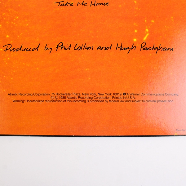 Phil Collins No Jacket Required Vinyl LP 33 RPM