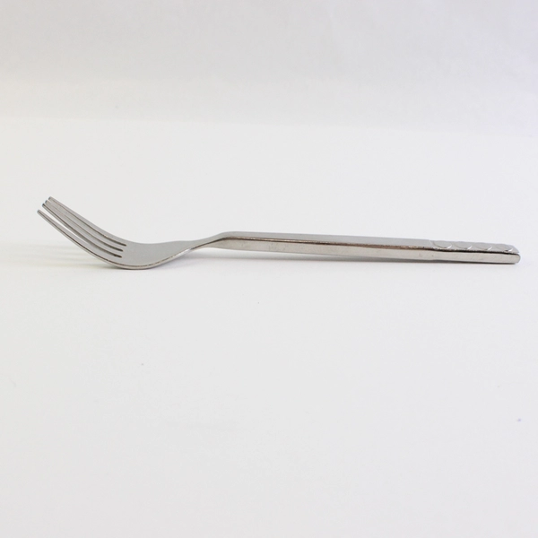 Salad Fork 7" Pier 1 Imports Portfolio 18/8 Stainless Steel Circles