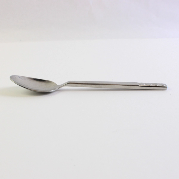 Teaspoon 7" Pier 1 Imports Portfolio 18/8 Stainless Steel Circles