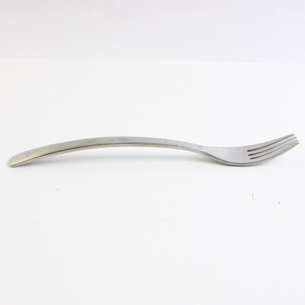 Lot of 4 Salad Forks 7" Gourmet Settings Park Carry On Matte 18/10 Stainless 