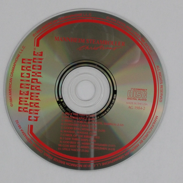 Christmas Mannheim Steamroller CD 1984