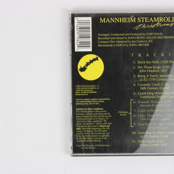 Christmas Mannheim Steamroller CD 1984