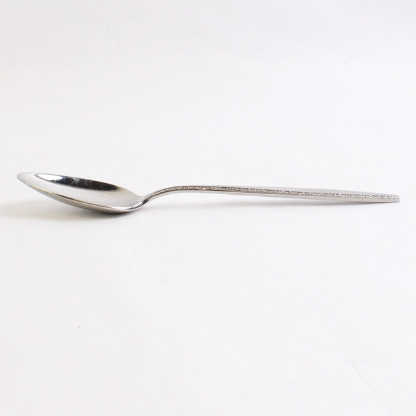 Lot of 8 Teaspoons 6.25" International Decorator Fascination Stainless Steel