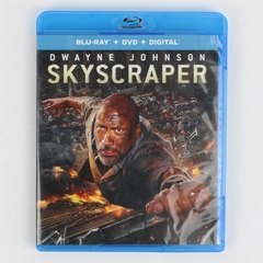 Skyscraper Blu-ray DVD 2 Discs 2018 Dwayne Johnson