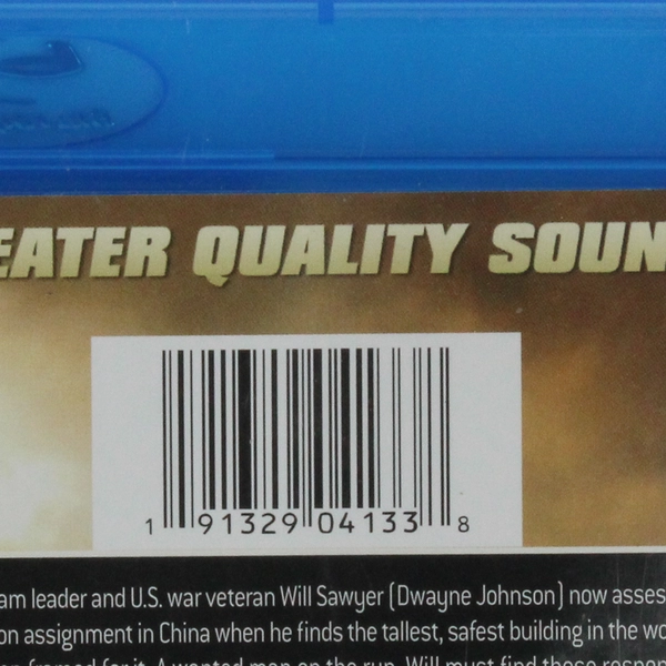 Skyscraper Blu-ray DVD 2 Discs 2018 Dwayne Johnson