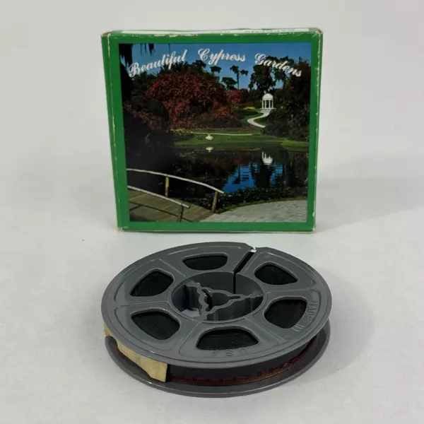 Vintage Beautiful Cypress Gardens Official Film Regular 8mm Film